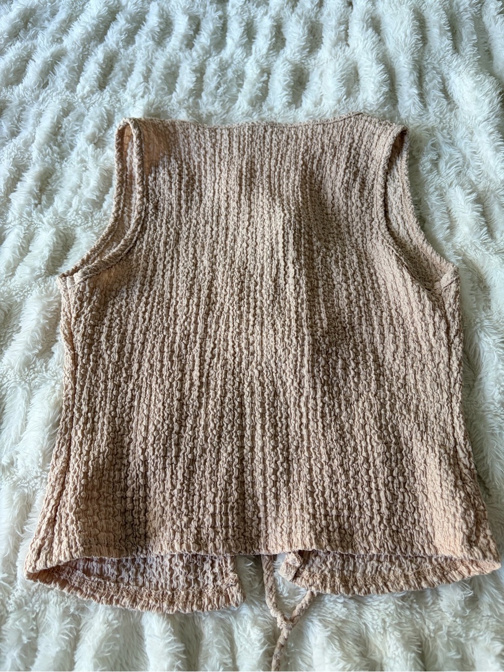 See you Monday textured top - Picture 2 of 5